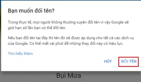 Hướng dẫn thay đổi tên kênh Youtube của bạn