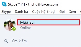 Cách thay đổi ảnh đại diện trong Skype