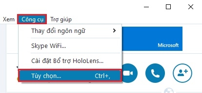 Cách xóa lịch sử tin nhắn trong Skype