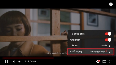 Cách điều chỉnh kích thước, tốc độ và chất lượng video trên youtube