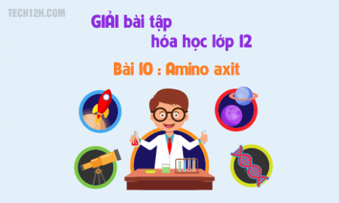 Giải bài 10 hóa học 12: Amino axit 