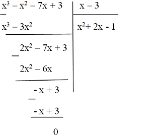 Giải bài 12: Chia đa thức một biến đã sắp xếp - Toán 8 tập 1