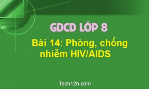 Bài 14: Phòng, chống nhiễm HIV/AIDS