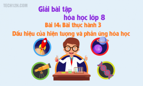 Giải bài 14 hóa học 8: Bài thực hành 3 Dấu hiệu của hiện tượng và phản ứng hóa học