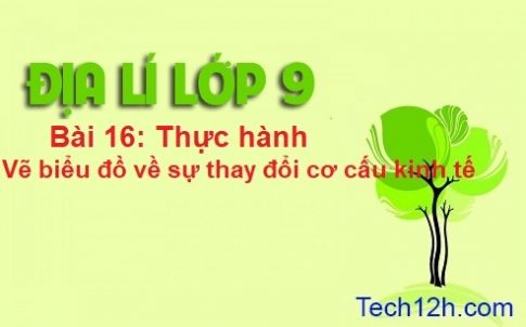 Bài 16: Thực hành vẽ biểu đồ về sự thay đổi cơ cấu kinh tế