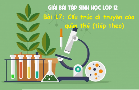 Giải bài 17 sinh 12: Cấu trúc di truyền của quần thể (tiếp theo)