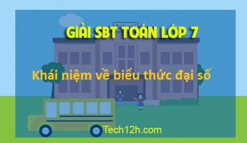 Sbt toán 7 tập 2 bài 1: Khái niệm về biểu thức đại số Trang 18