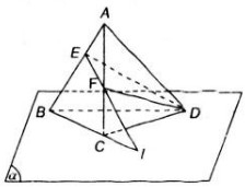 Giải bài 1: Đại cương về đường thẳng và mặt phẳng - SGK hình học 11 trang 44