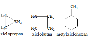 Giải bài 26: Xicloankan - sgk Hóa học trang 117