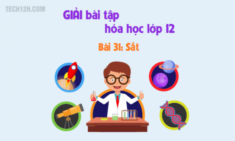 Giải bài 31 hóa học 12: Sắt