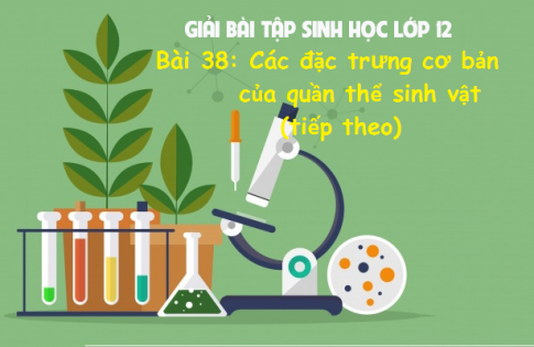 Giải bài 38 sinh 12: Các đặc trưng cơ bản của quần thể sinh vật (tiếp theo)