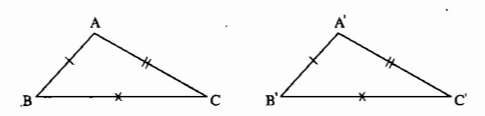 Giải bài 3: Trường hợp bằng nhau thứ nhất của tam giác - SGK hình học 7 trang 112 tập 1