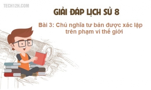 Bài 3: Chủ nghĩa tư bản được xác lập trên phạm vi thế giới 