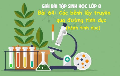 Giải bài 64 sinh 8: Các bệnh lây truyền qua đường sinh dục (Bệnh tình dục)