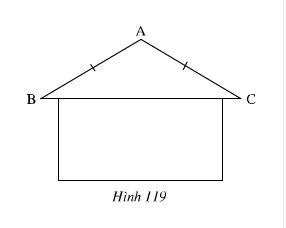 Giải bài 6: Tam giác cân - Toán 7 tập 1