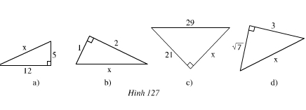 Giải bài 7: Định lý Py-ta-go - Toán 7 tập 1