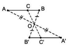 Giải bài 8: Đối xứng tâm - Toán 8 tập 1