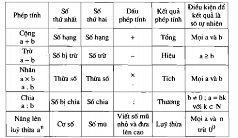 Bài Ôn tập chương I