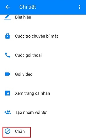 Cách chặn tin nhắn Facebook một ai đó bằng điện thoại và máy tính