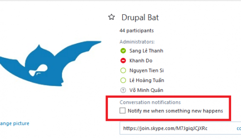 Cách tắt thông báo trong skype, hướng dẫn chi tiết có ảnh minh họa