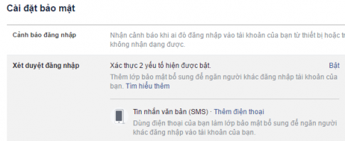 Tài khoản Facebook sẽ an toàn tuyệt đối khi bạn đặt bảo mật 2 lớp bằng điện thoại