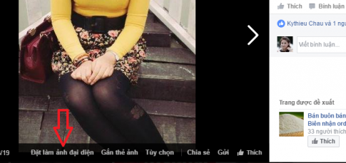 Cách thay đổi ảnh đại diện mà vẫn giữ nguyên số like và comment