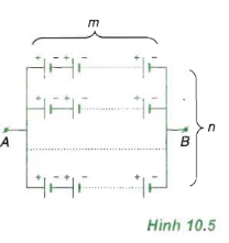 Bài 10: Ghép các nguồn điện thành bộ