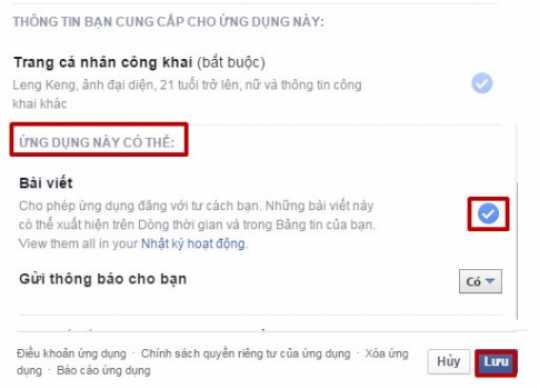 Cách để chặn ứng dụng tự động spam trên tường Facebook nhà bạn 