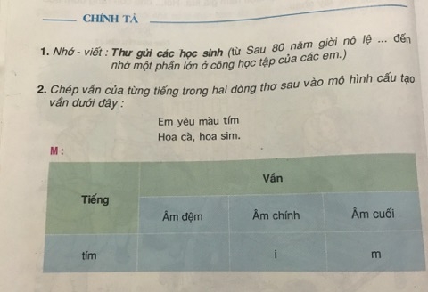  Giải bài Chính tả: Thư gửi các cháu học sinh