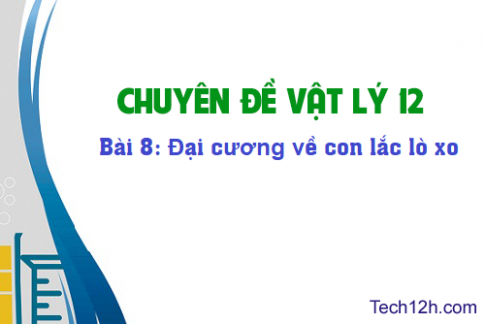 Bài 8: Đại cương về con lắc lò xo