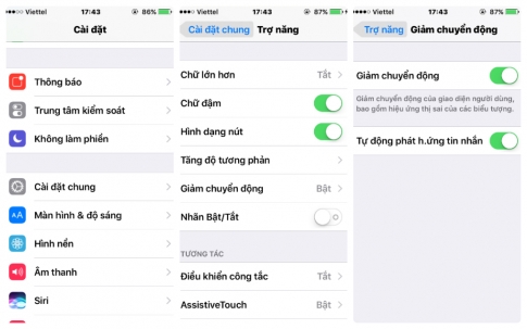 Thủ thuật giúp tăng tốc độ iPhone đời cũ khi lên iOS 10