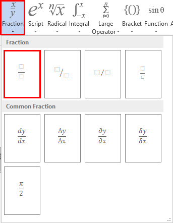 Hướng dẫn chèn công thức toán học vào Microsoft Word