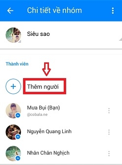 Hướng dẫn cách thêm thành viên vào nhóm và rời khỏi nhóm chat Facebook