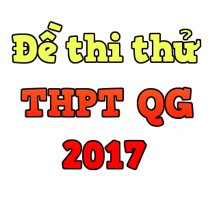 Đề thi thử THPT Quốc gia 2017 môn Hóa Tỉnh Vĩnh Phúc