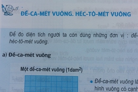 Giải bài đề ca mét vuông, héc tô mét vuông sgk toán 5 trang 25