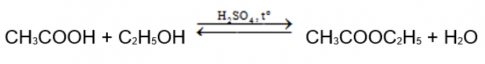 Điều chế ethyl acetate trong phòng thí nghiệm được tiến hành như sau:... 1. Mô tả hiện tượng, viết phương trình hoá học của phản ứng ester hoá xảy ra trong thí nghiệm trên.  2. Vai trò của sulfuric acid trong thí nghiệm trên là gì?