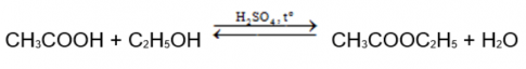 Chuẩn bị: Cồn 96°, acetic acid nguyên chất, dung dịch H2SO4 đặc, dung dịch NaCl bão hoà, ống nghiệm. Tiến hành: Cho 1 mL cồn 96° vào trong ống nghiệm. Cho tiếp vào trong ống nghiệm 1 mL acetic acid nguyên chất...