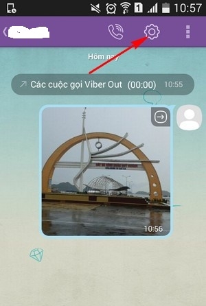 hay đổi hình nền cuộc trò chuyện trên tài khoản Viber của bạn