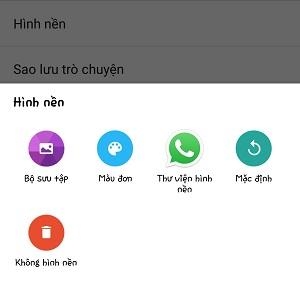 Hướng dẫn thay đổi hình nền và đổi background trên Viber