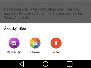 Hướng dẫn thay ảnh đại diện và cập nhật trạng thái trên Whatsapp