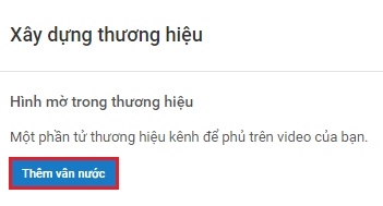 Cách chèn logo để tạo thương hiệu cho video của mình trên Youtube