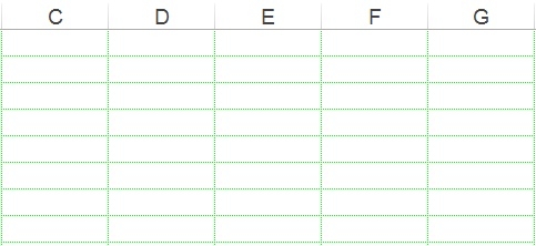 Thỏa sức tạo màu sắc cho đường lưới mặc định trong Excel