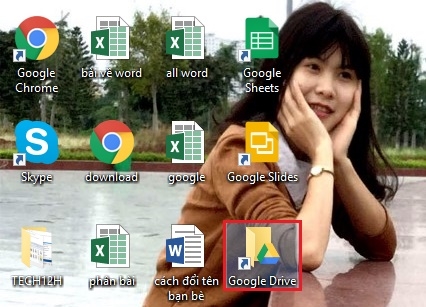 Tạo Google Drive thành một thư mục riêng trên Windows