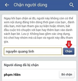 Cách chặn Facebook bạn bè, người lạ trên điện thoại Android đơn giản