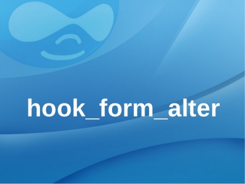 Hướng dẫn sử dụng hook_form_alter trong drupal