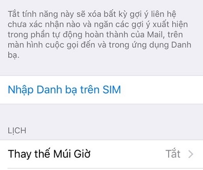 Điện thoại Iphone: Cách copy danh bạ từ sim vào máy