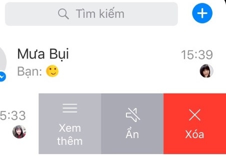 Cách xóa tin nhắn, cuộc trò chuyện trên Messenger nhanh nhất năm 2018