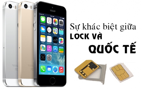 iPhone lock là gì ? Phân biệt iPhone lock với Quốc tế