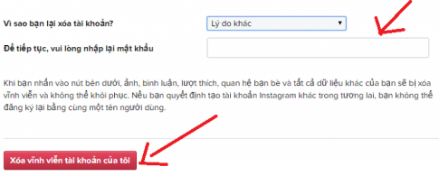 Hướng dẫn cách xoá tài khoản vĩnh viễn trên Instagram