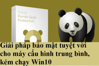 Panda Gold Protection phần mềm bảo mật cho máy tính cấu hình trung bình yếu